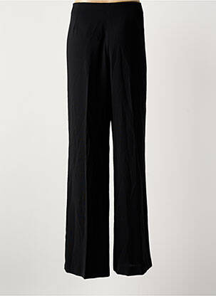 Pantalon larg negru MANGO femeie