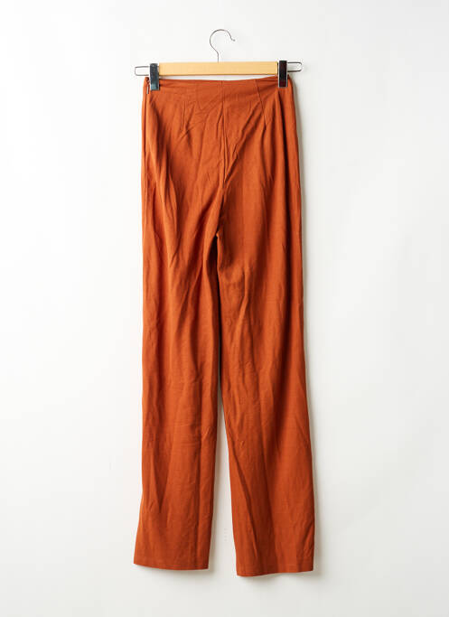 Pantalon evazat maro MANGO femeie