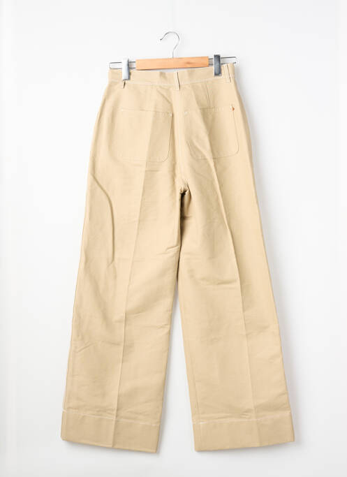 Pantalon larg bej LE FABULEUX MARCEL DE BRUXELLES femeie