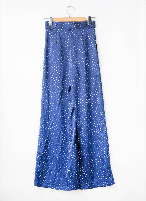 Pantalon drept albastru MANGO femeie