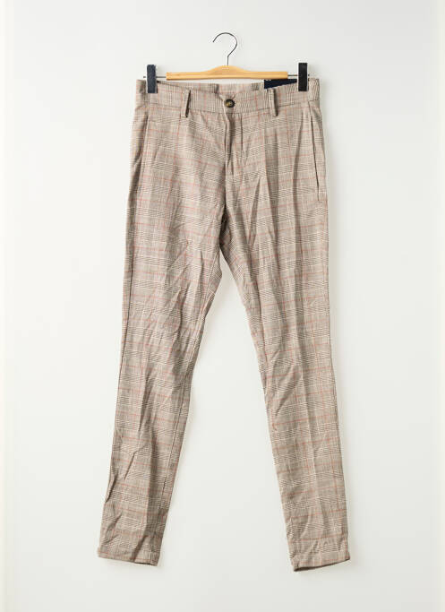 Pantalon drept bej BRUCE & BUTLER  bărbat