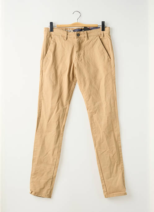 Pantalon chino bej BRUCE & BUTLER  bărbat