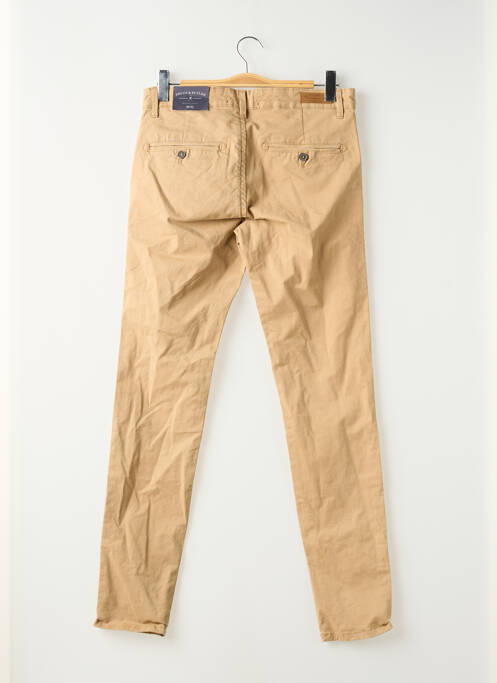 Pantalon chino bej BRUCE & BUTLER  bărbat