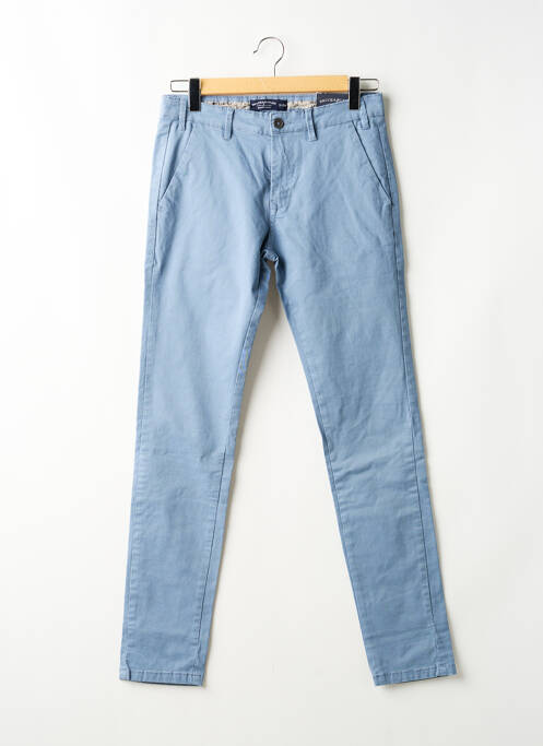 Pantalon chino albastru BRUCE & BUTLER  bărbat