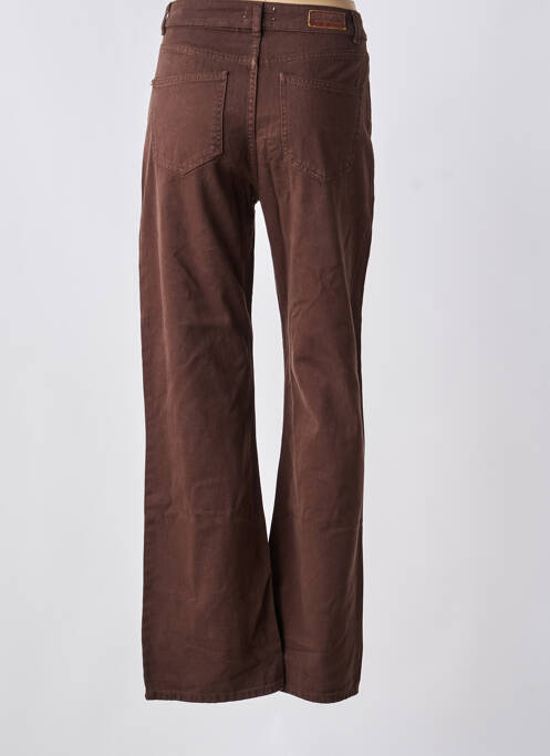 Blugi cu croială dreaptă maro ONLY femeie