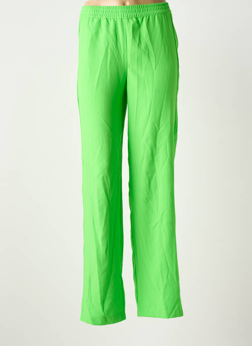 Pantalon larg verde JJXX femeie
