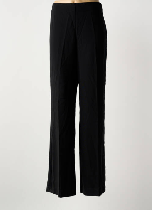 Pantalon larg negru MANGO femeie