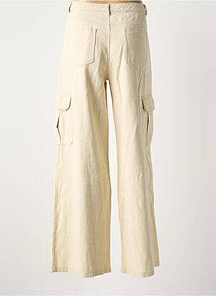 Pantalon cargo alb LOAVIES femeie