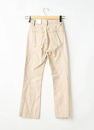 Pantalon drept maro MANGO femeie