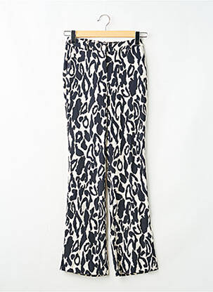 Pantalon larg negru MORGAN femeie