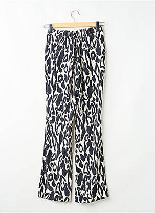 Pantalon larg negru MORGAN femeie