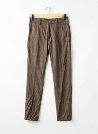 Pantalon drept maro BRUCE & BUTLER  homme