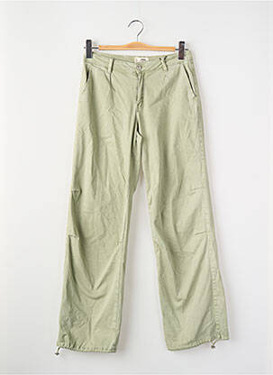 Pantalon evazat verde TALLY WEIJL femeie