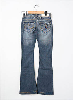 Blugi bootcut albastru GET INFECTED femeie