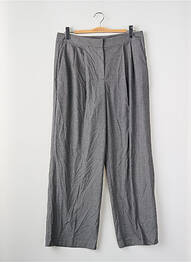 Pantalon cargo gri MANGO femme