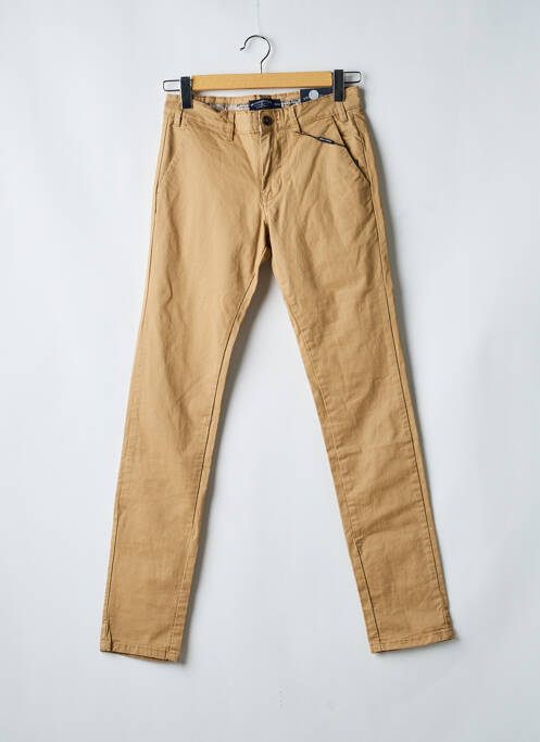 Pantalon drept bej BRUCE & BUTLER  homme