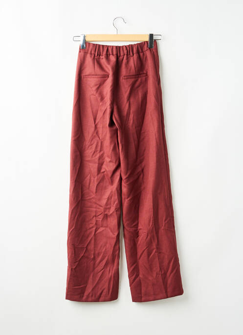 Pantalon larg roșu ASTRID BLACK LABEL femeie