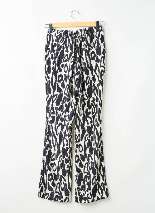 Pantalon larg negru MORGAN femeie