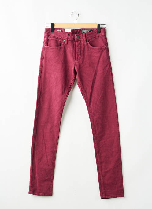 Blugi cu croială slim roșu JACK & JONES bărbat