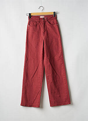 Pantalon drept roșu ONLY femeie