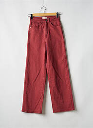 Pantalon drept roșu ONLY femeie