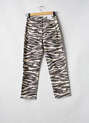 Pantalon drept maro VILA femeie