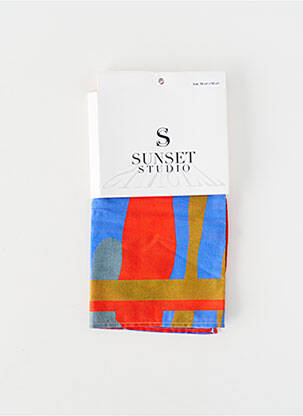 Eșarfă roșu SUNSET STUDIO femme