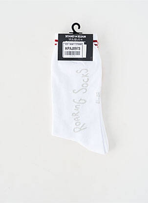 Șosete alb ROARING SOCKS bărbat