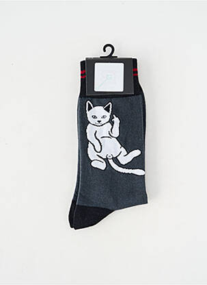 Șosete negru ROARING SOCKS homme