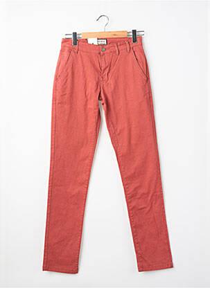 Pantalon chino roșu SHINE bărbat