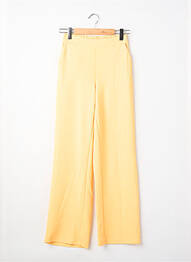 Pantalon larg portocaliu VERO MODA femme