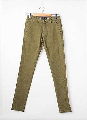Pantalon chino verde BRUCE & BUTLER  bărbat
