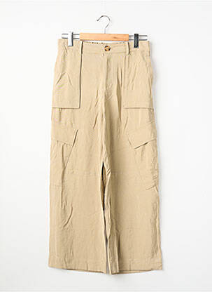 Pantalon cargo bej MANGO femeie