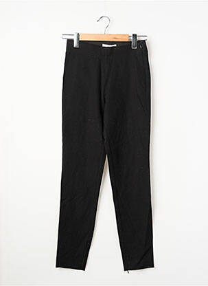 Pantalon slim negru MANGO femeie