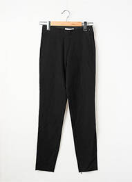 Pantalon slim negru MANGO femme