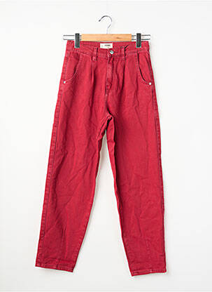 Pantalon drept roșu TALLY WEIJL femeie