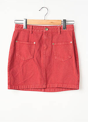 Fustă scurtă roșu ONLY femeie