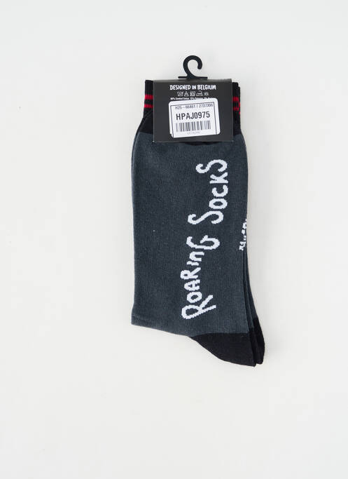 Șosete negru ROARING SOCKS homme