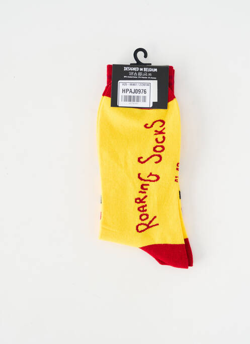 Șosete galben ROARING SOCKS homme