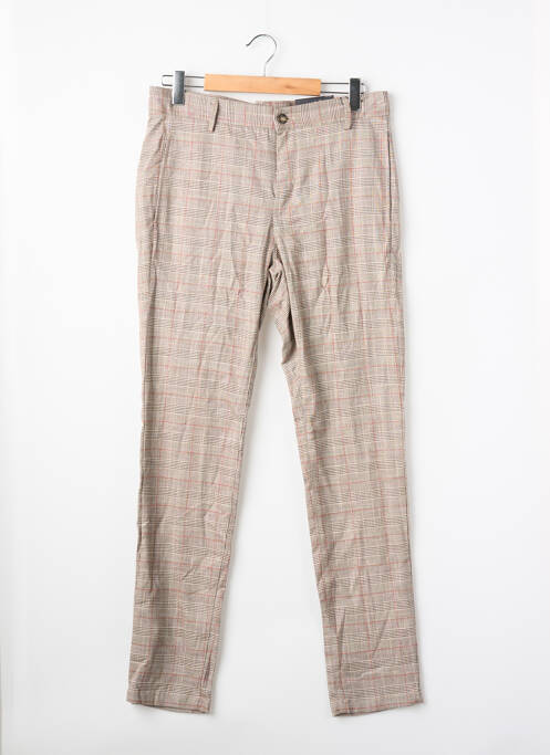 Pantalon drept bej BRUCE & BUTLER  bărbat