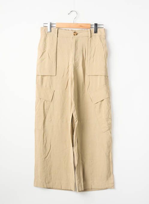 Pantalon cargo bej MANGO femeie