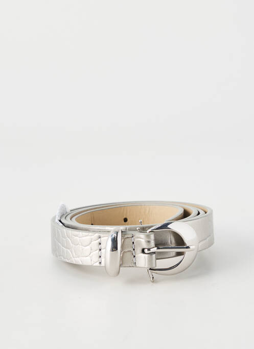 Curea argintiu PIECES femme