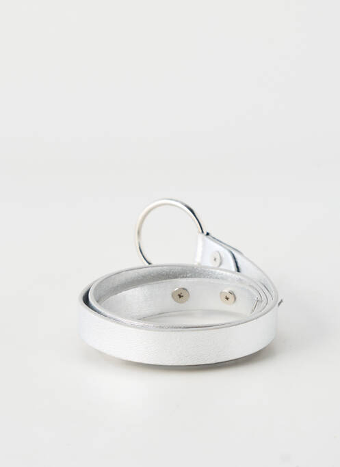 Curea argintiu ASTRID BLACK LABEL femme