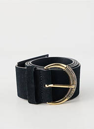Curea negru PIECES femeie