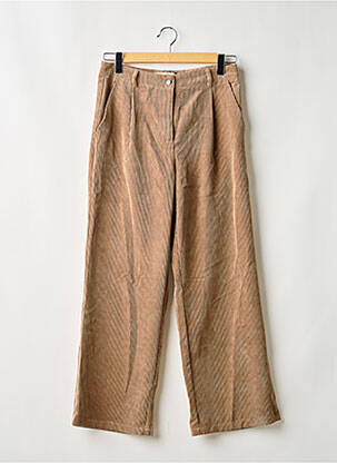 Pantalon drept maro JACQUELINE DE YONG femeie