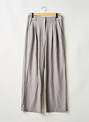 Pantalon drept gri OBJECT femeie