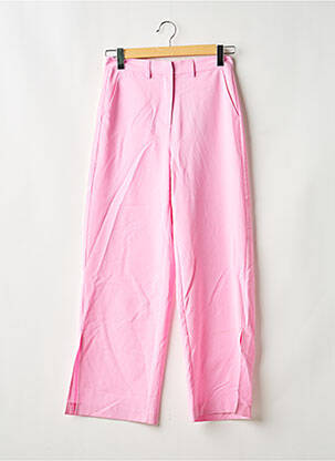 Pantalon drept roz VERO MODA femeie