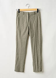 Pantalon drept verde MANGO femme