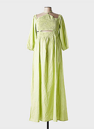 Rochie lungă verde VILA femeie
