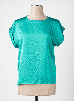 Tricou verde VILA femeie